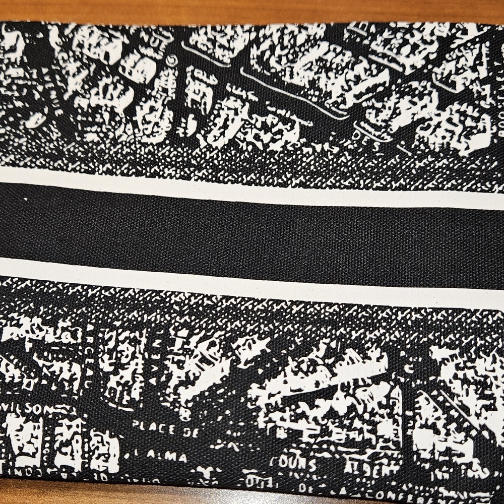 Christian Dior Black and White Pouch - Picture 3 of 4